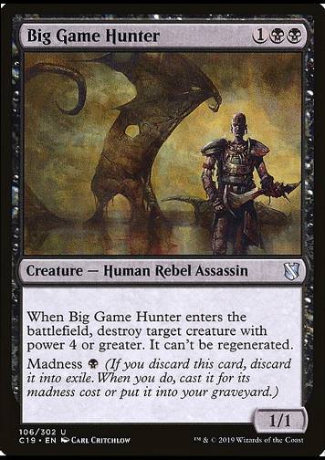 Big Game Hunter (Riesenwildjäger)